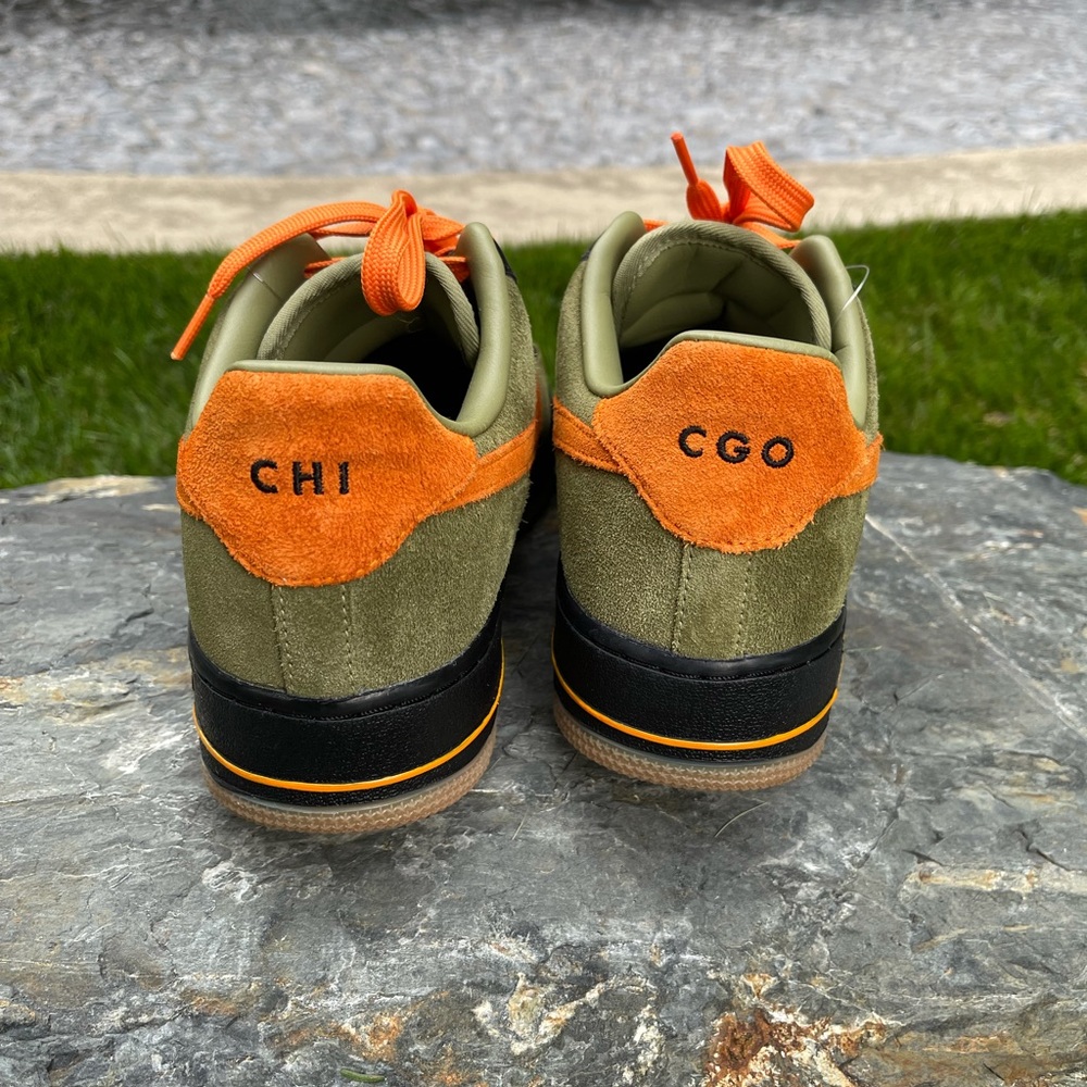 NIKE AIR FORCE 1 LOW BY YOU Green Sneakers | 9.5 - Picture 4 of 16